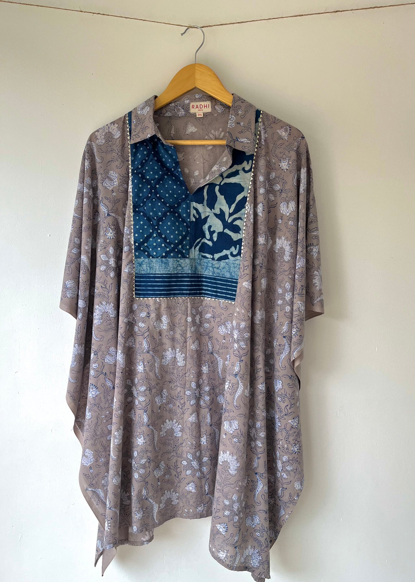 Dabu Patch Kaftan