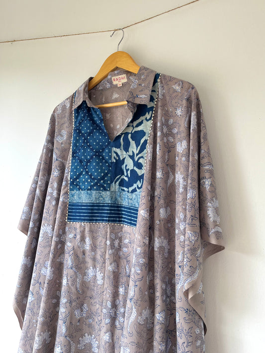 Dabu Patch Kaftan