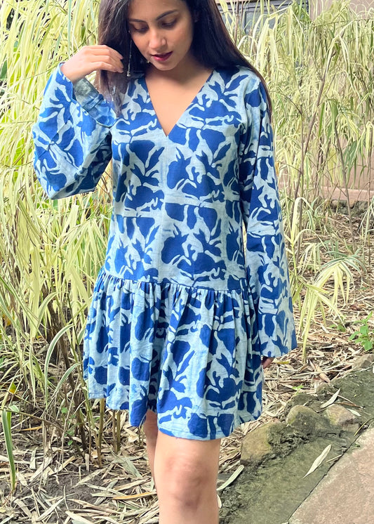 Dabu Indigo Lily Dress