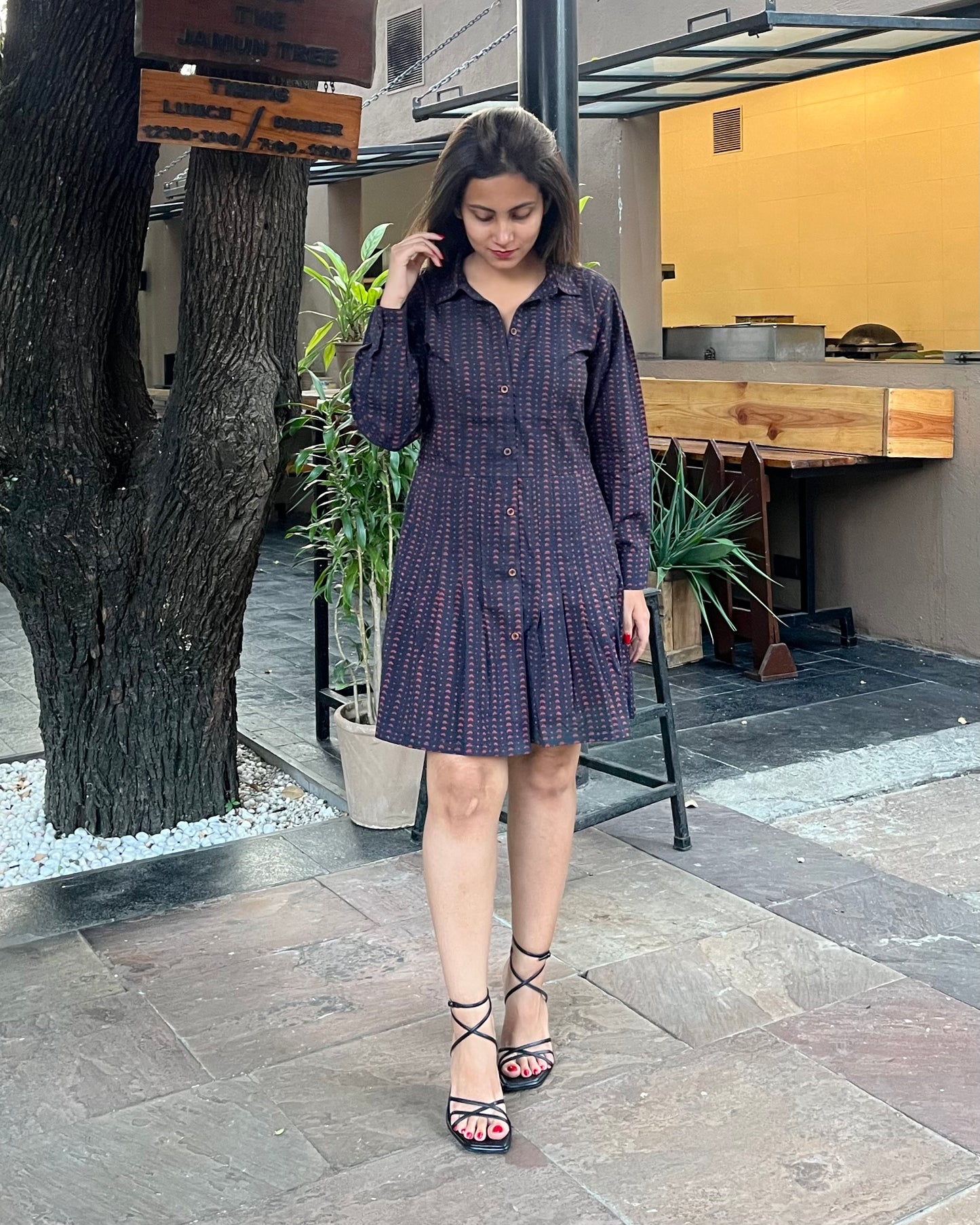 Dabu Shirt Dress